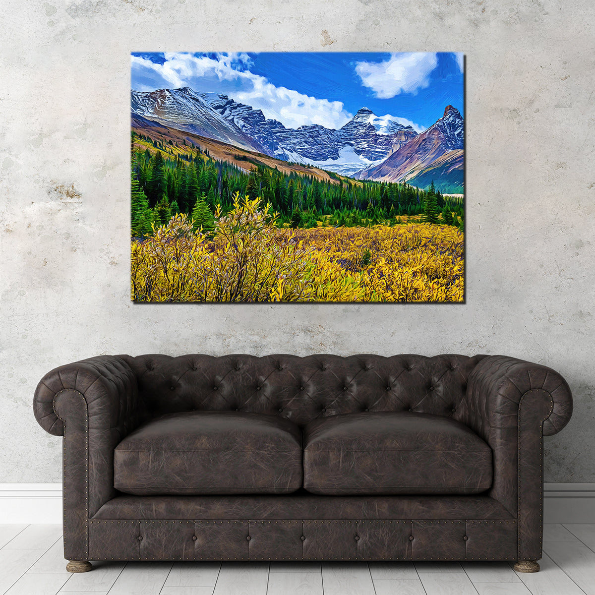 Autumn Mountains Wall Art
