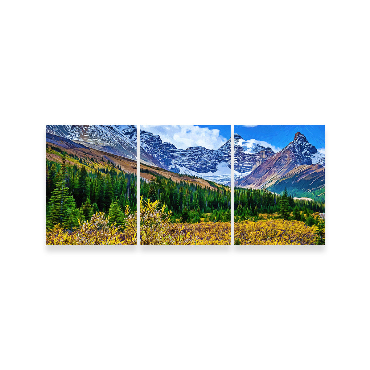 Autumn Mountains Wall Art