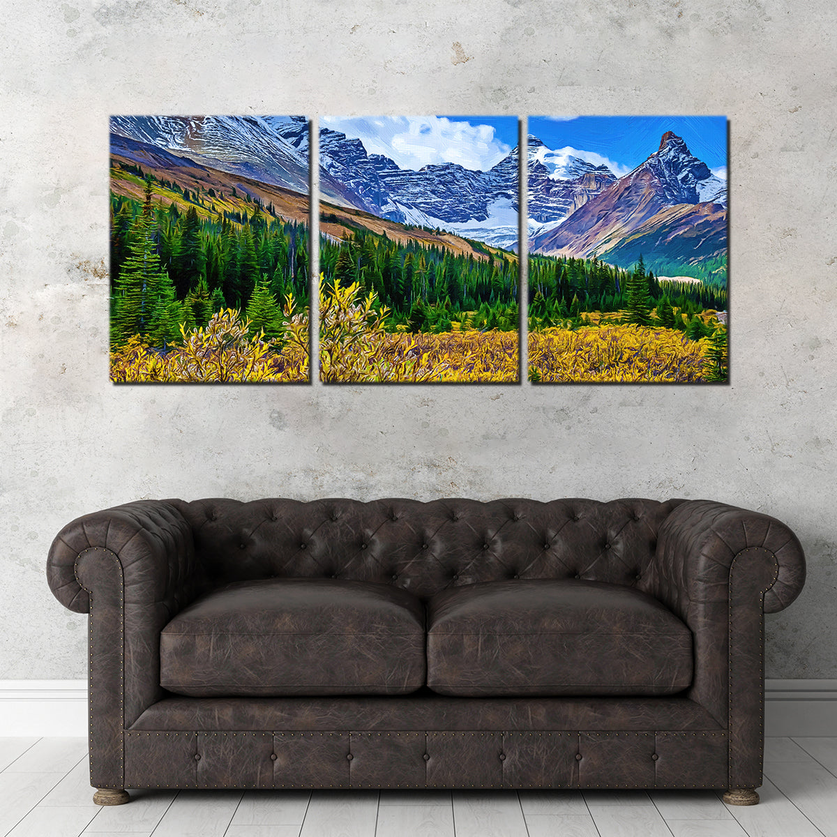 Autumn Mountains Wall Art