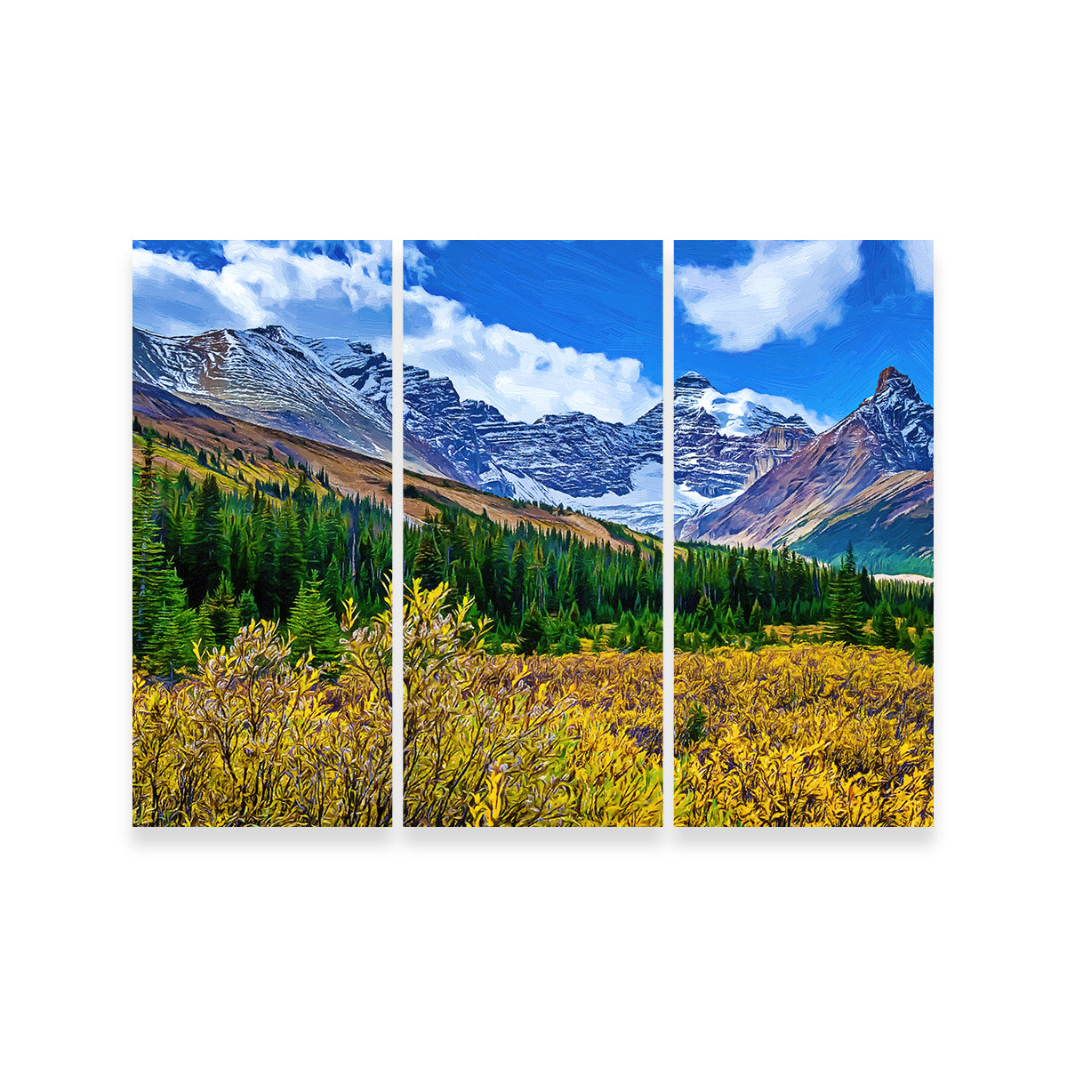 Autumn Mountains Wall Art