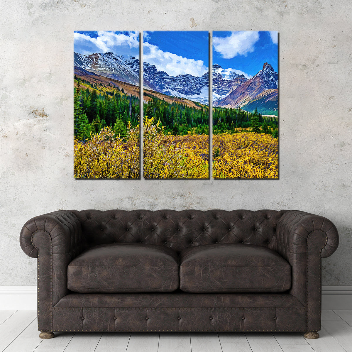 Autumn Mountains Wall Art