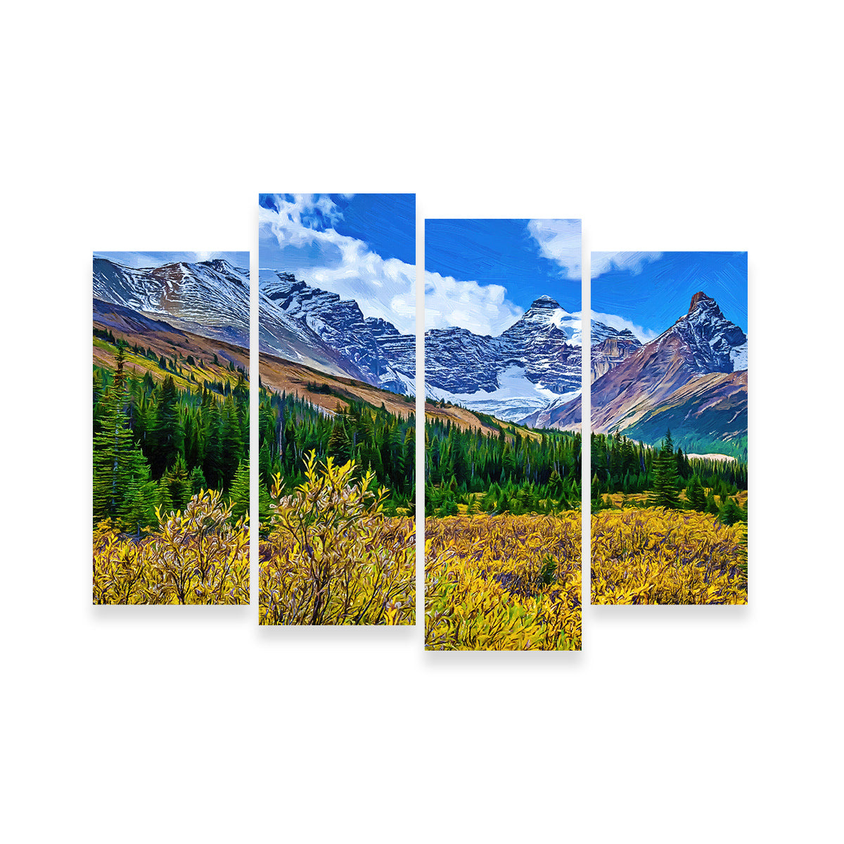 Autumn Mountains Wall Art