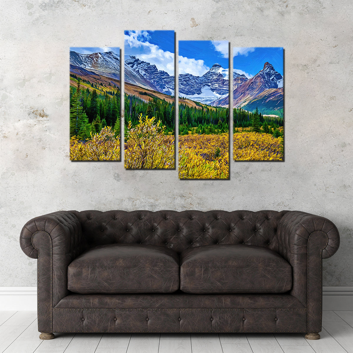 Autumn Mountains Wall Art