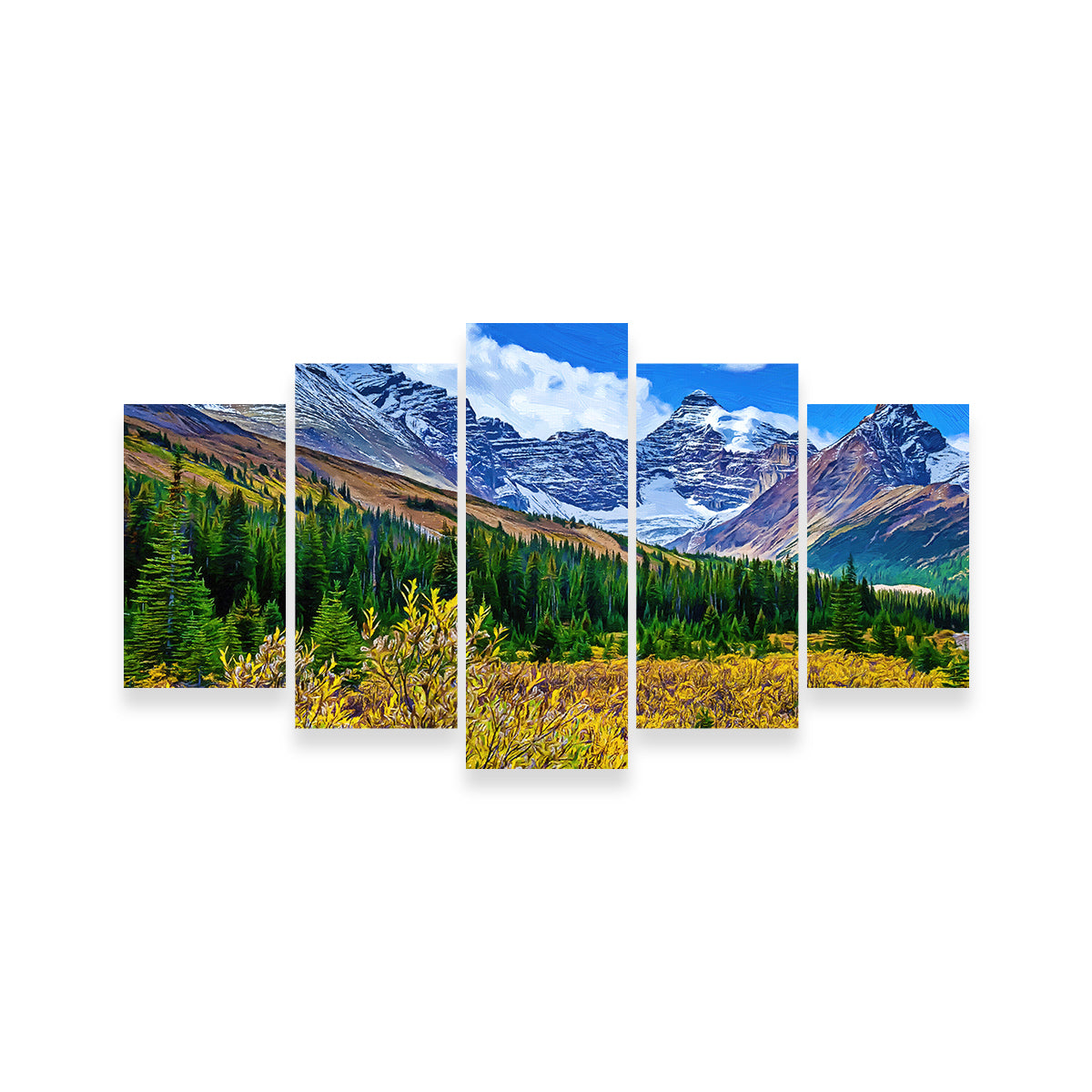 Autumn Mountains Wall Art