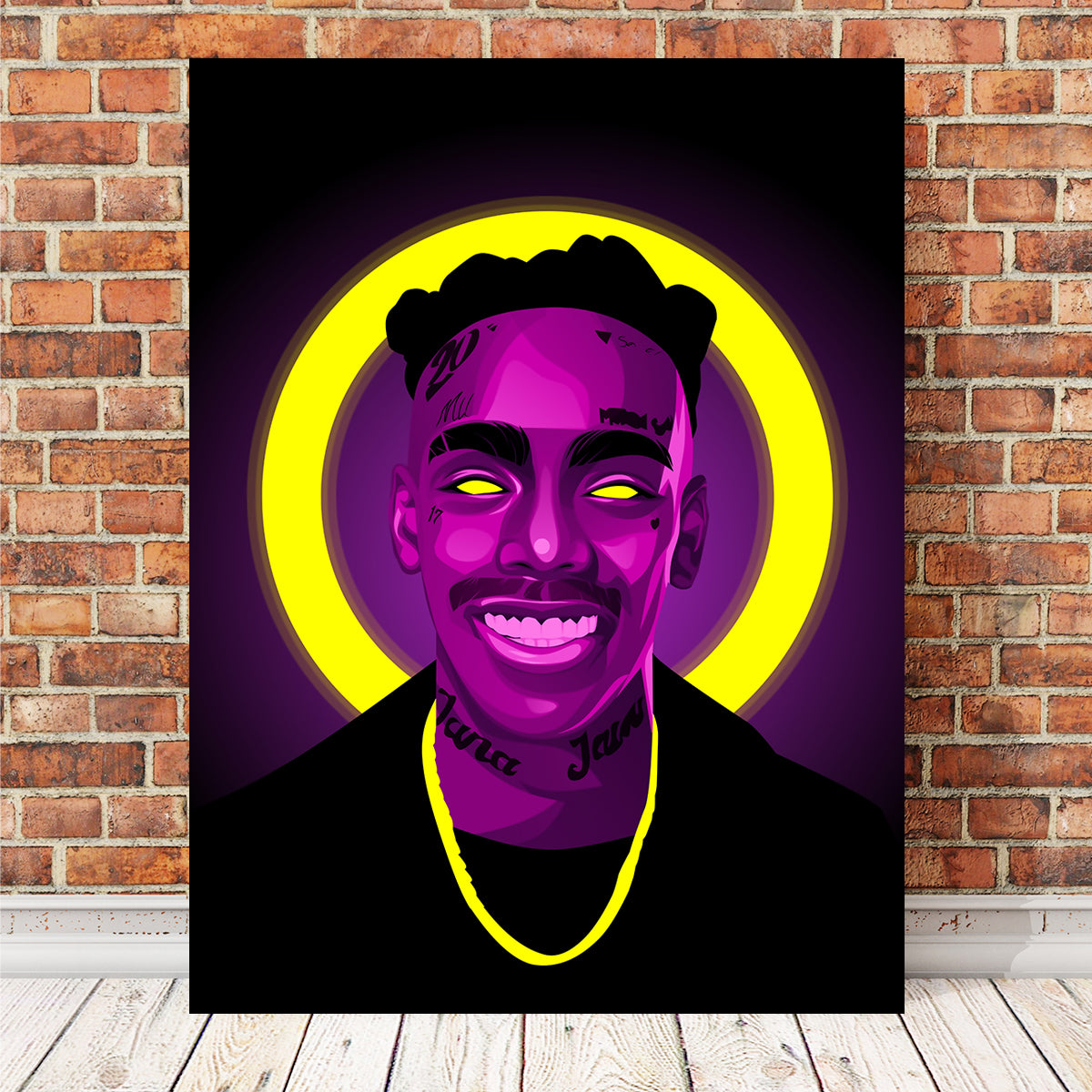 YNW Melly Wall Art