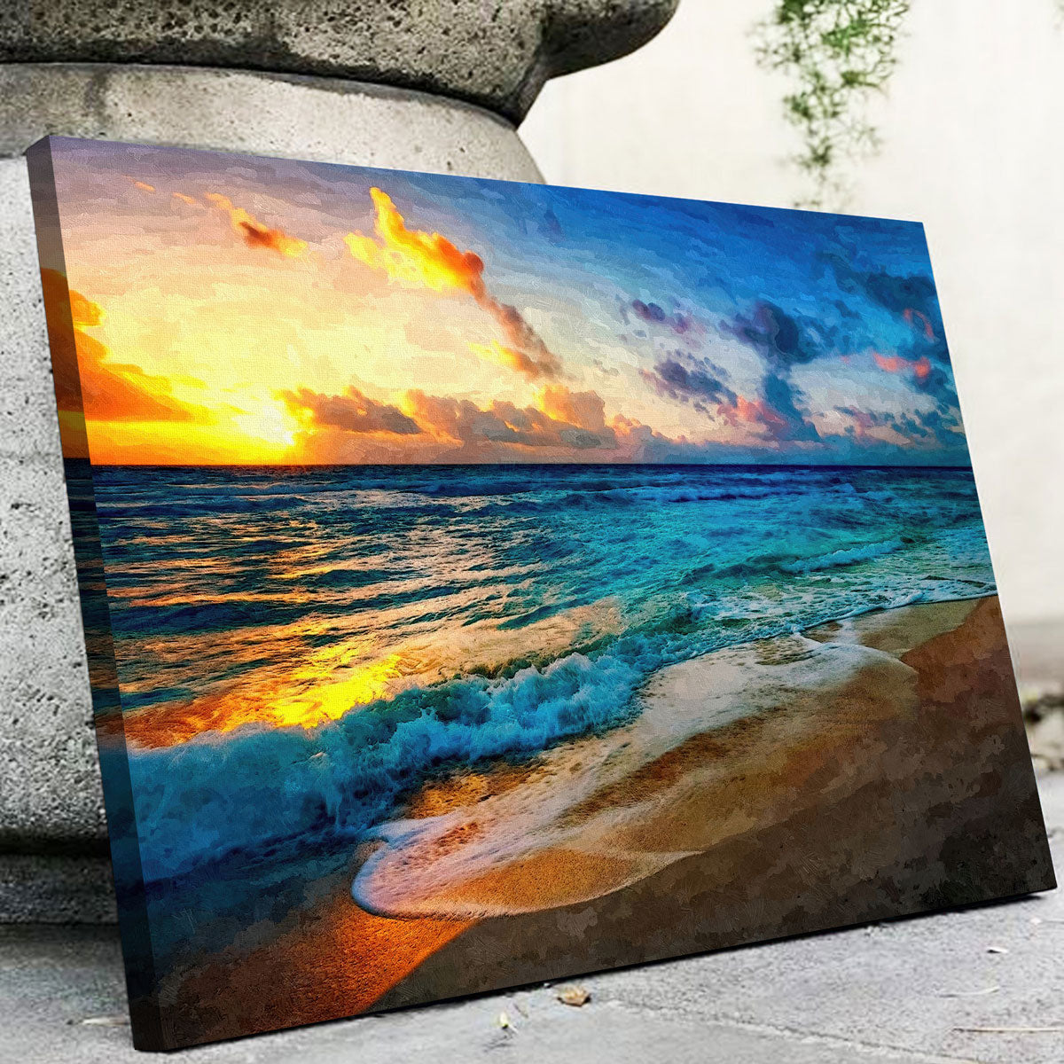 Between Sea And Sky Wall Art