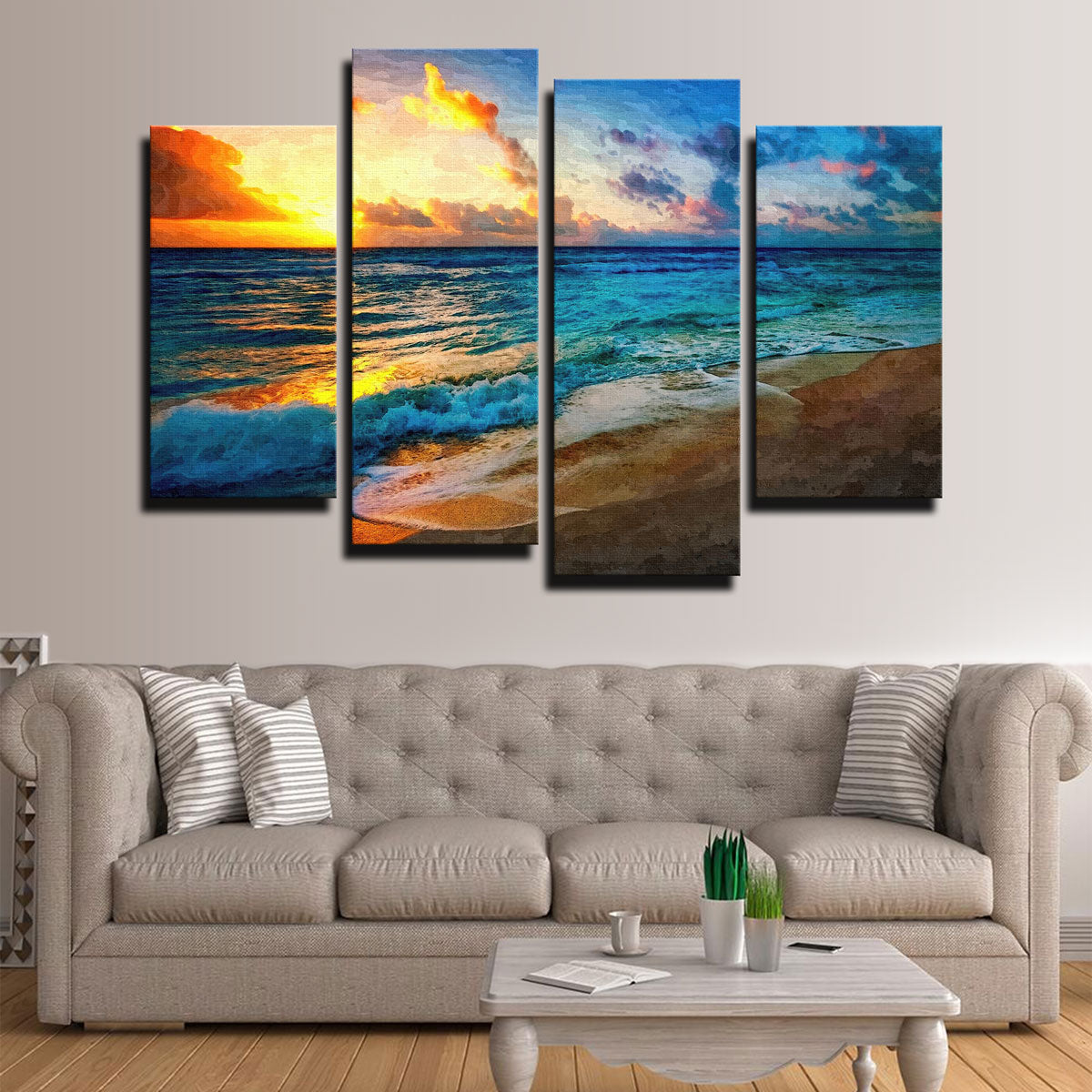 Between Sea And Sky Wall Art
