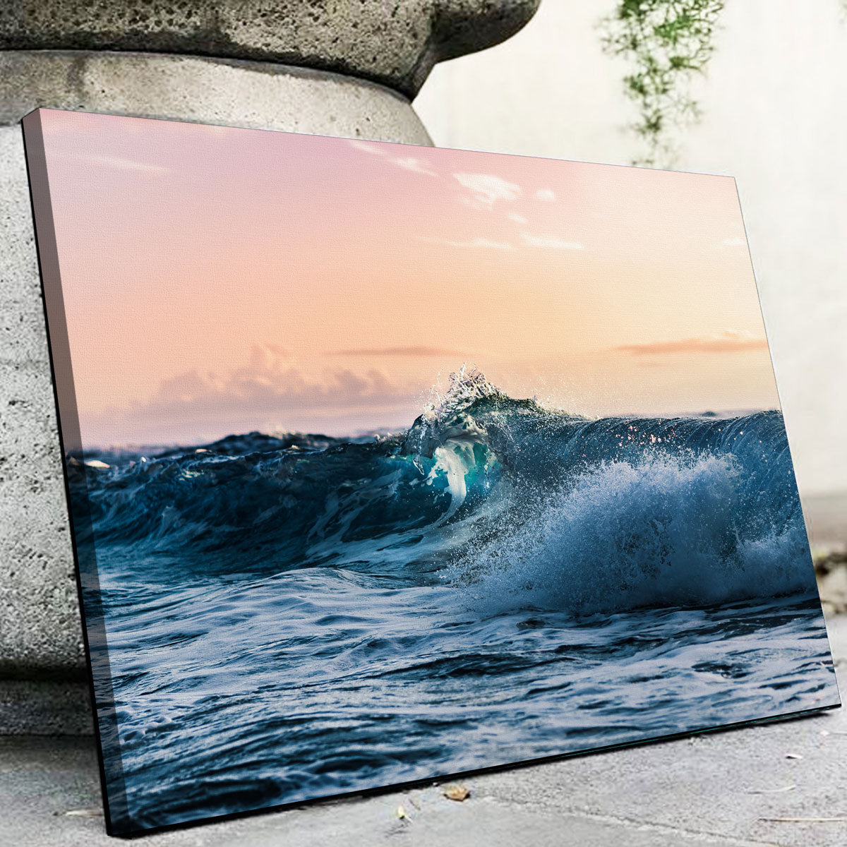 Blue Break Wall Art