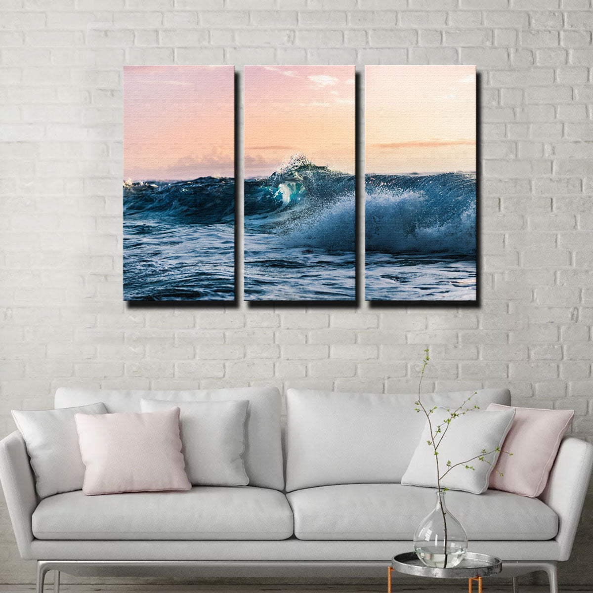 Blue Break Wall Art