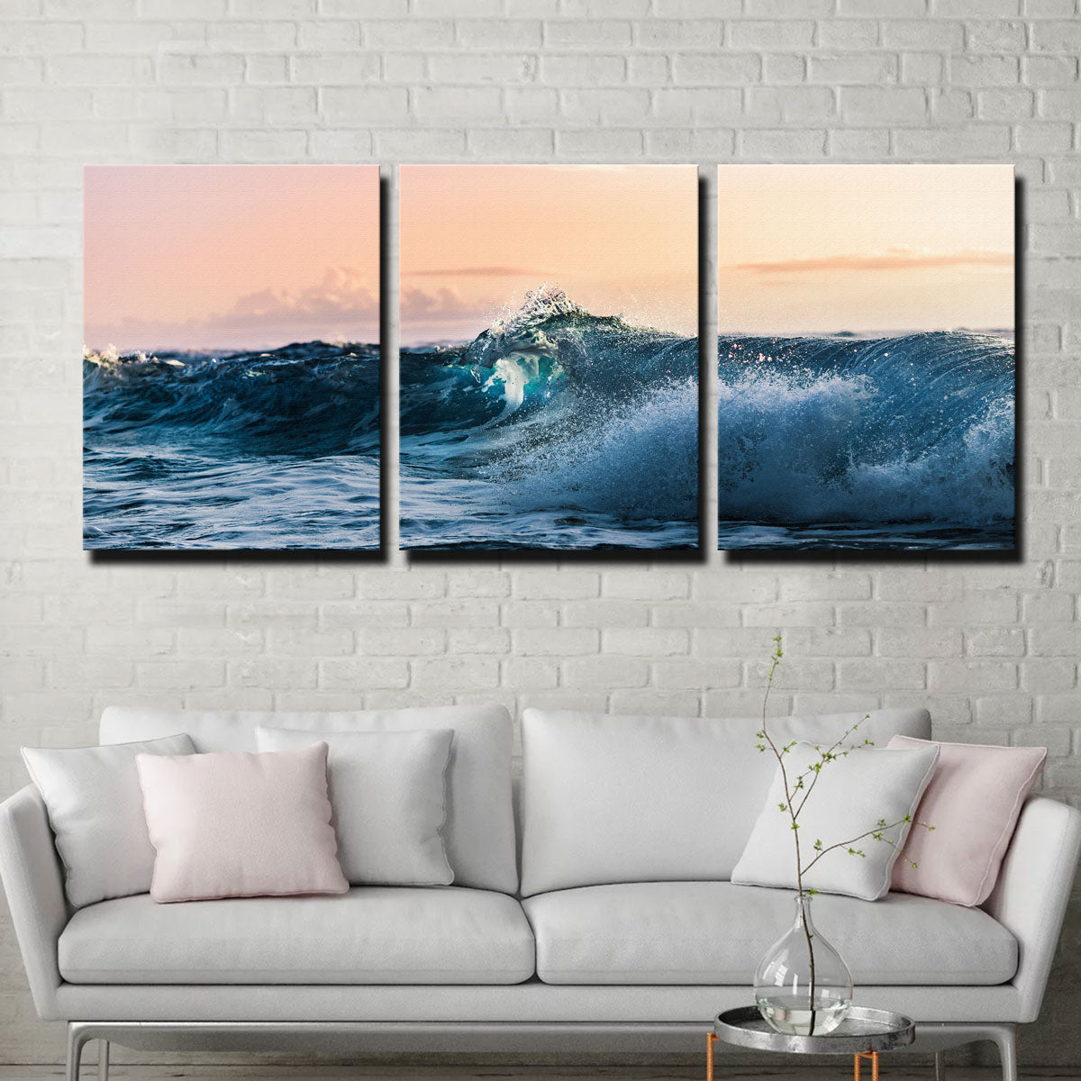 Blue Break Wall Art