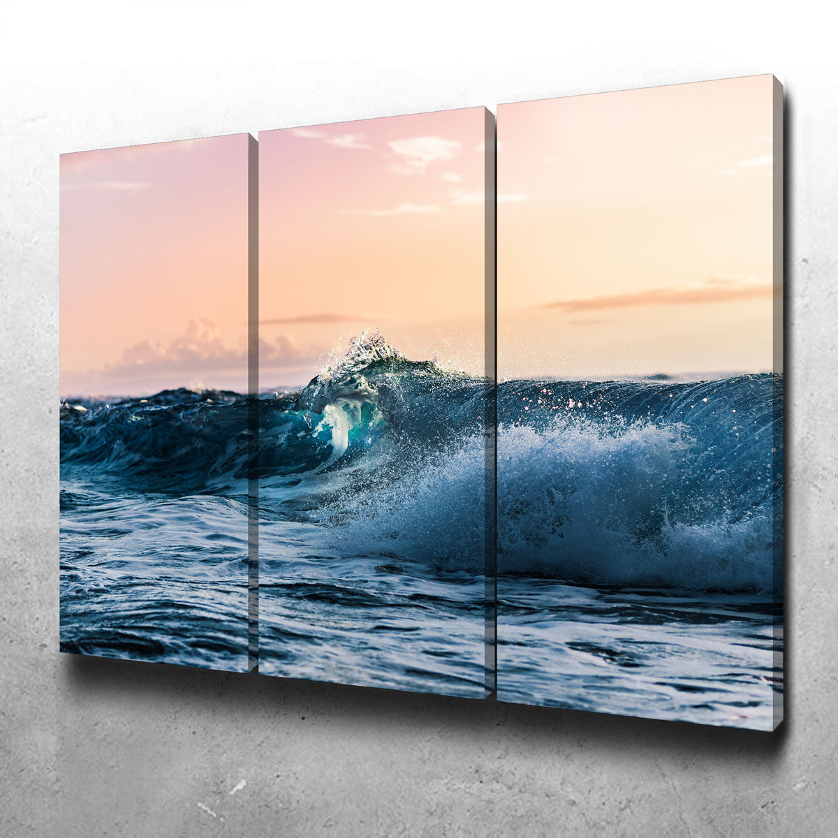 Blue Break Wall Art