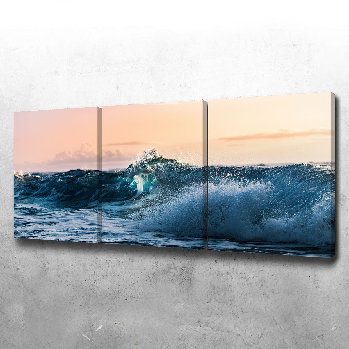 Blue Break Wall Art