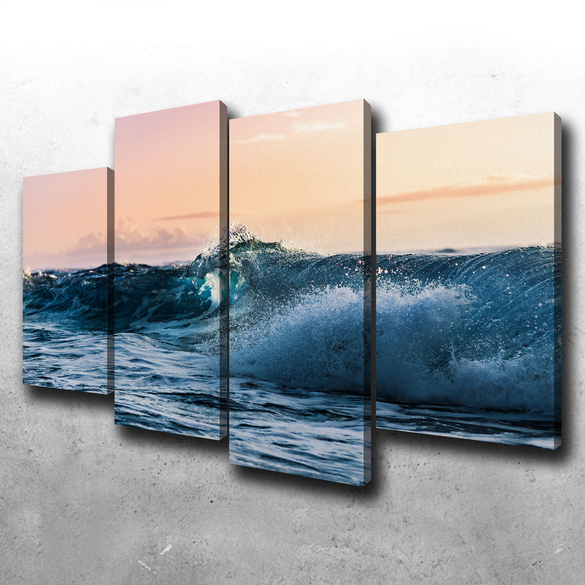 Blue Break Wall Art