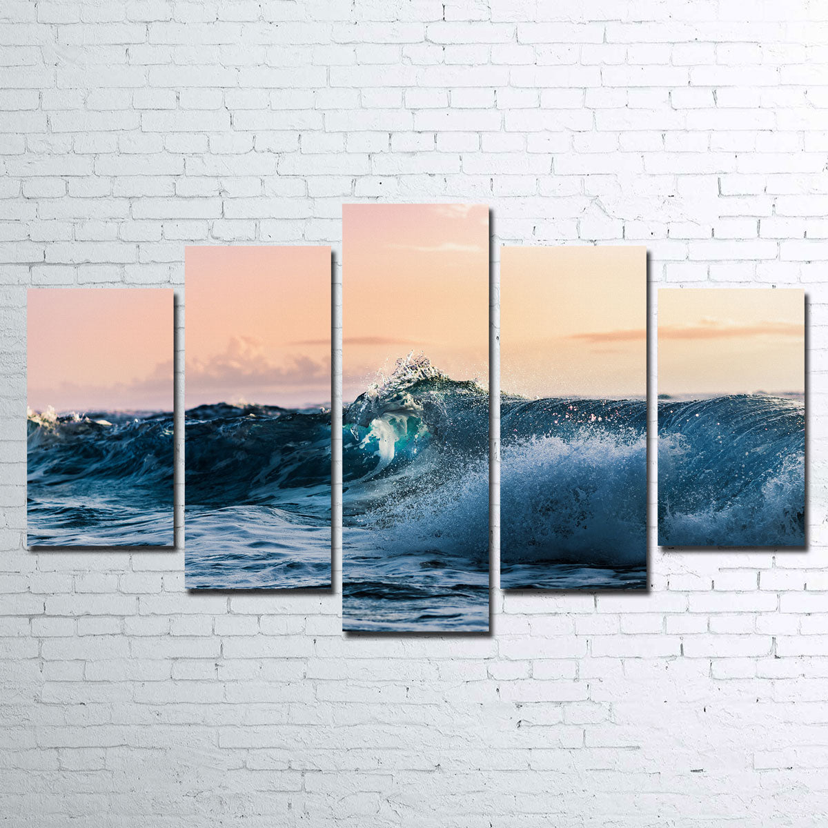 Blue Break Wall Art