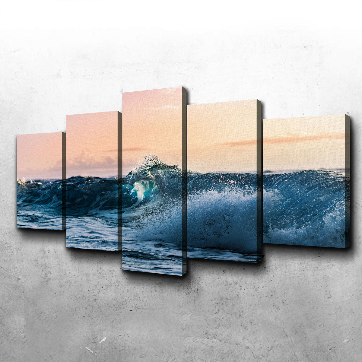 Blue Break Wall Art