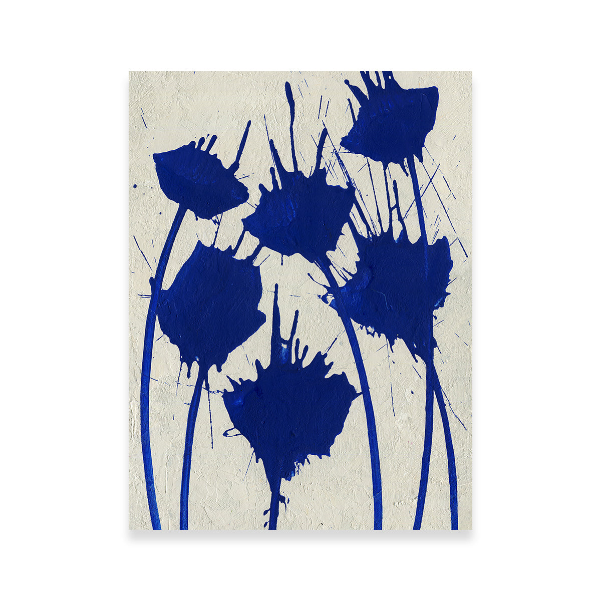 Blue Flowers Wall Art