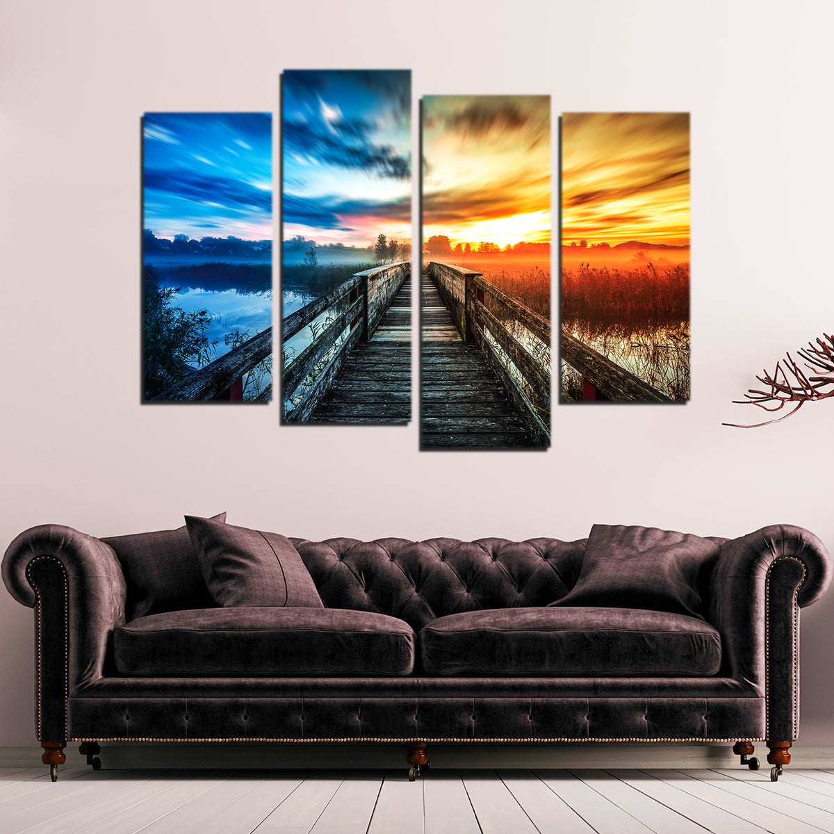 Boardwalk Colors Wall Art