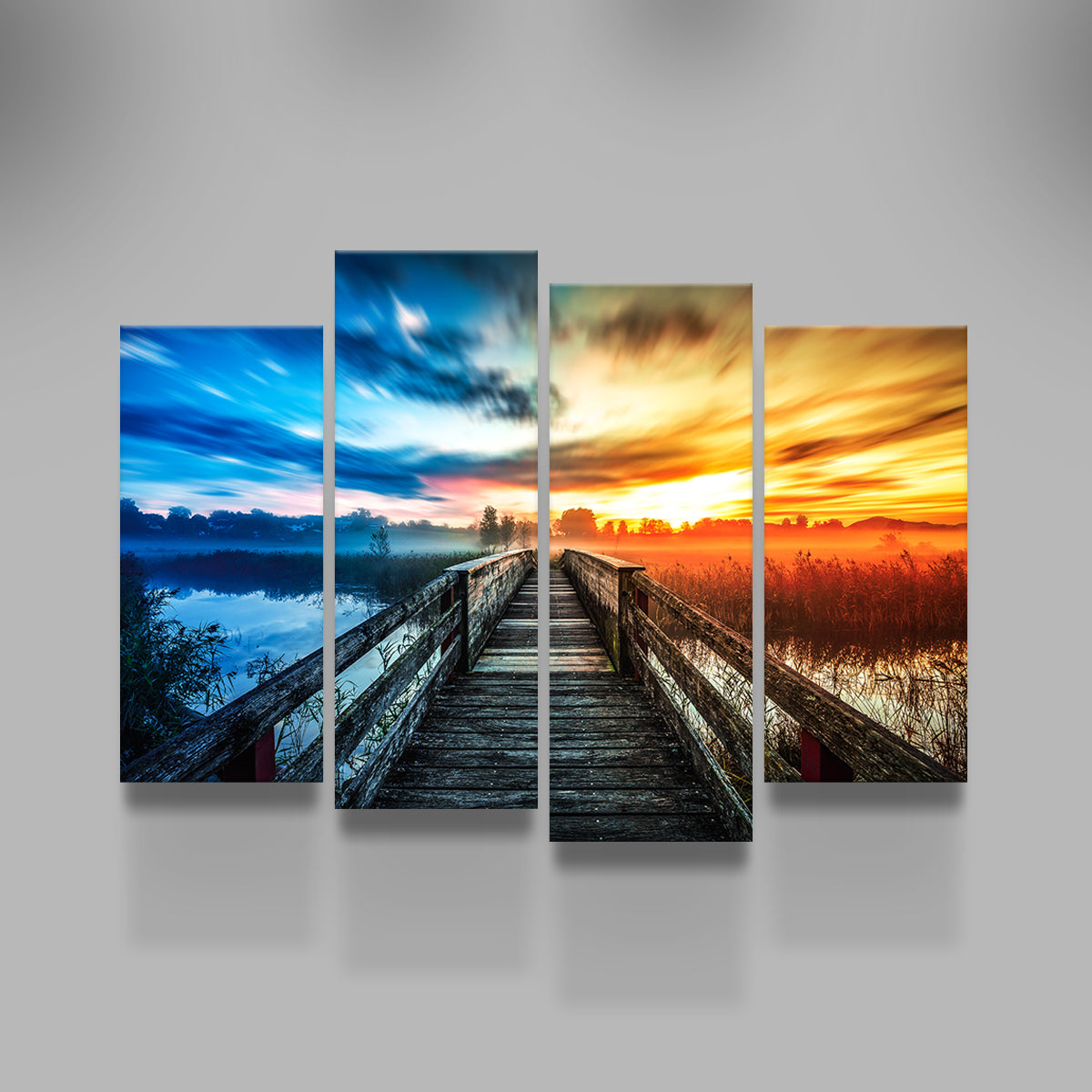 Boardwalk Colors Wall Art