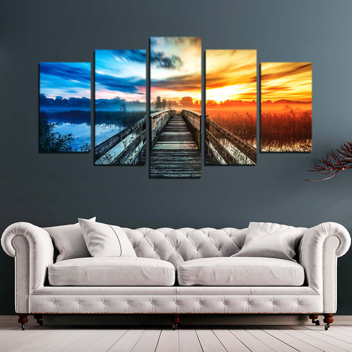 Boardwalk Colors Wall Art