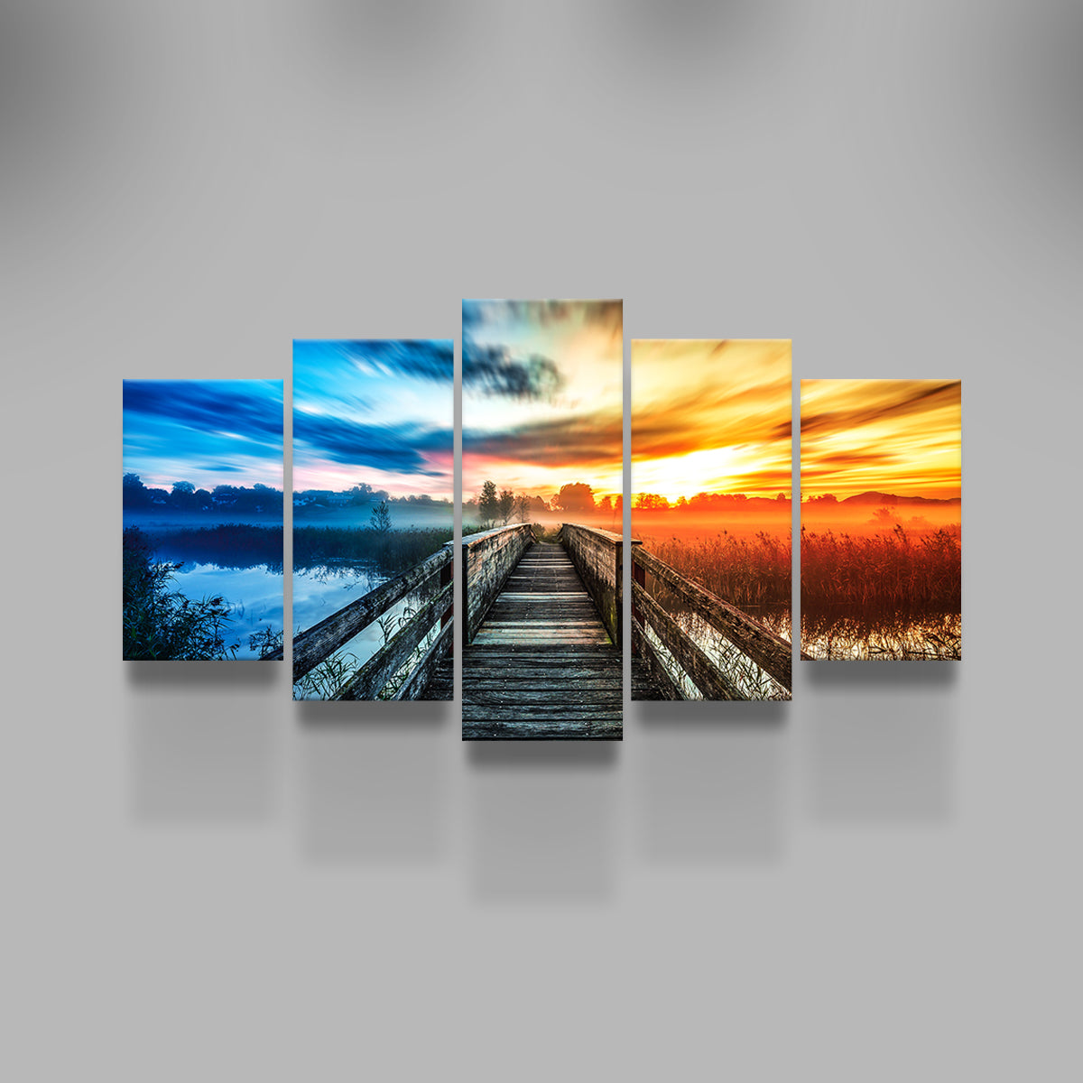 Boardwalk Colors Wall Art