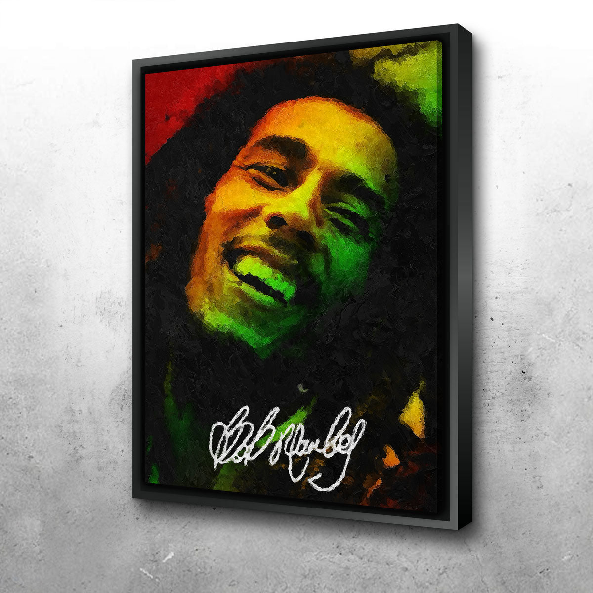 Bob Marley Painting Wall Art