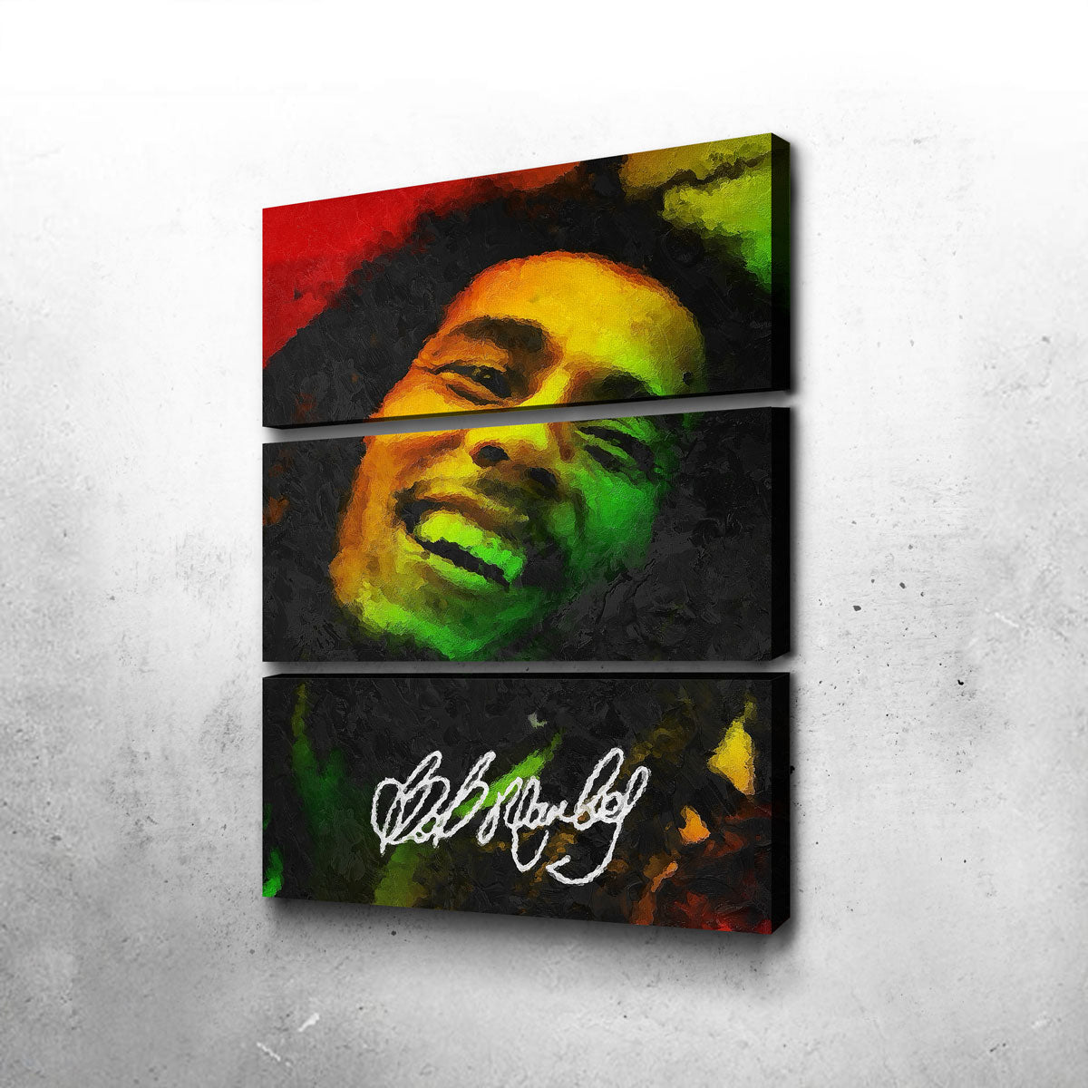Bob Marley Painting Wall Art