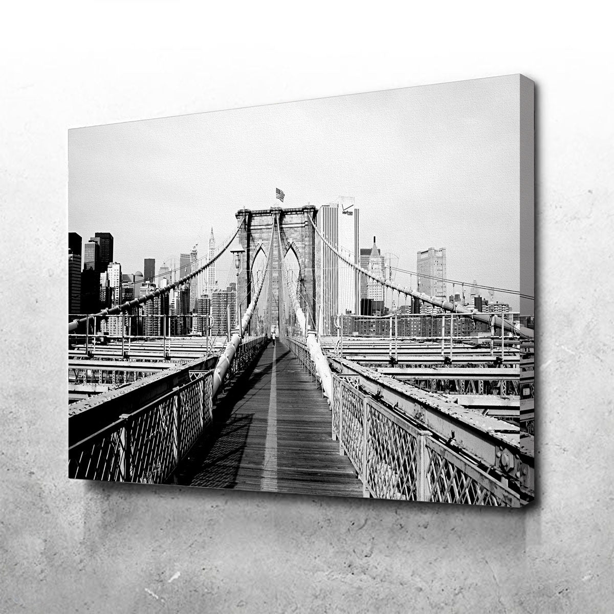 Brooklyn Bridge Flag Wall Art