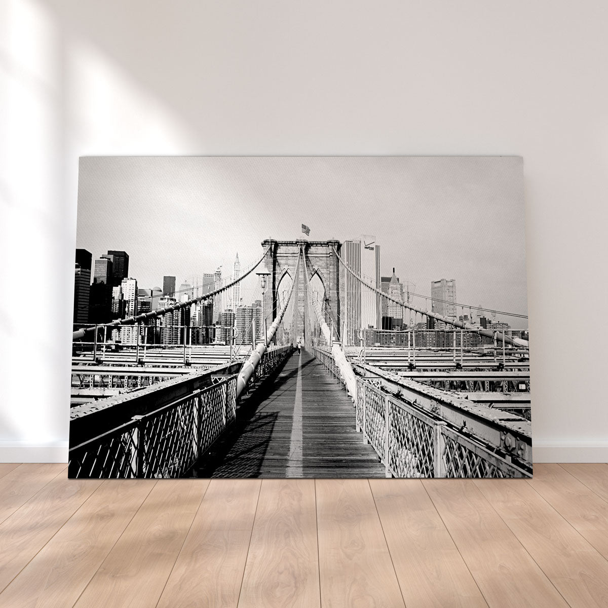 Brooklyn Bridge Flag Wall Art