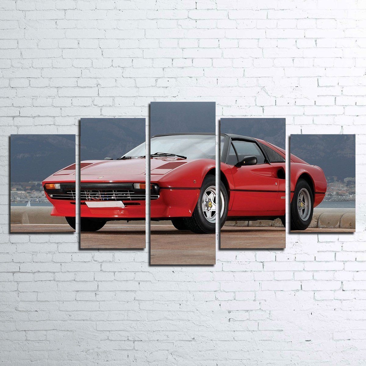 Canvas - '77 Ferrari 308 GTS 5 Piece Canvas Set