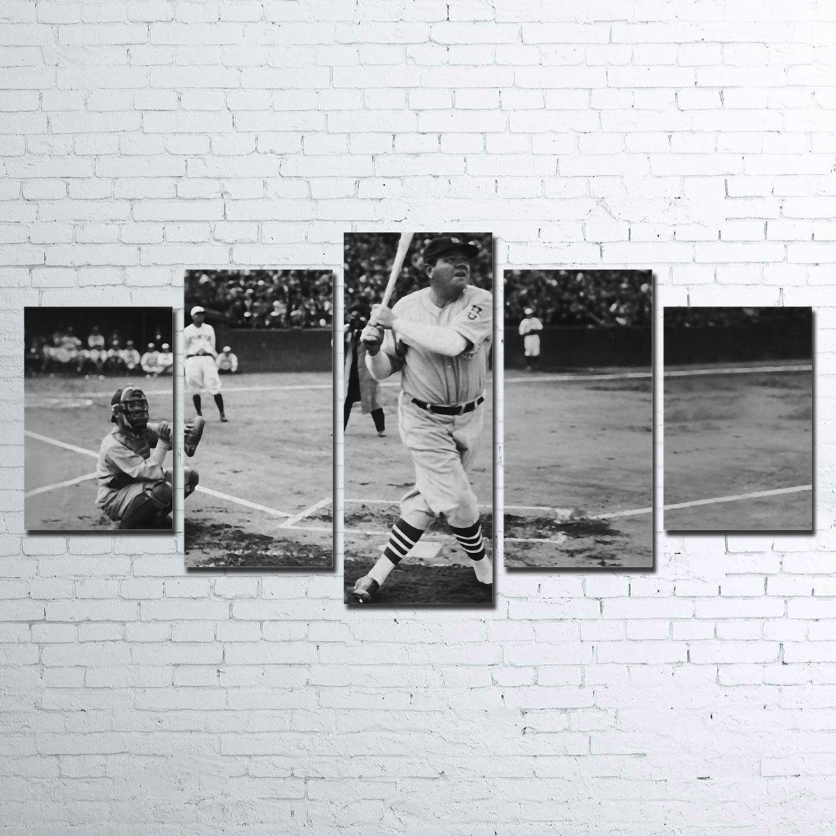 Canvas - Babe Ruth 5 Piece Canvas Set