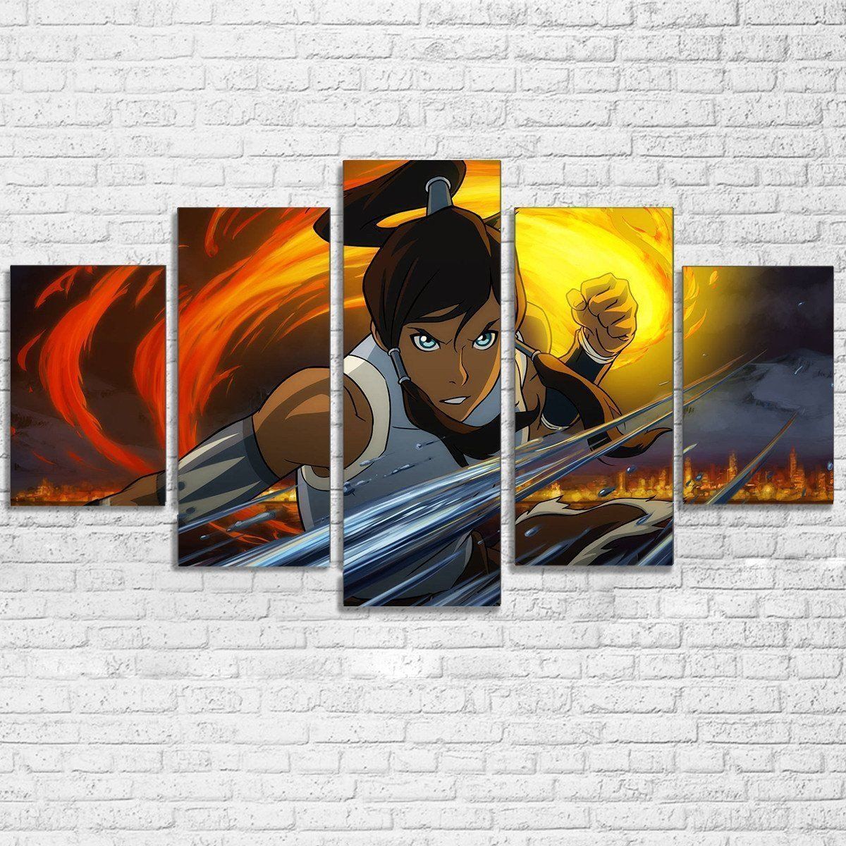 Canvas - Korra 5 Piece Canvas
