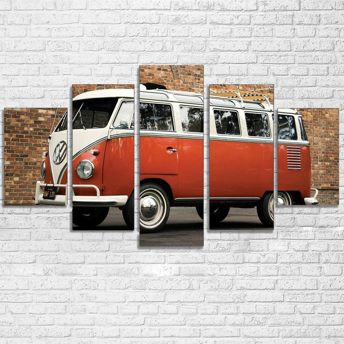 Canvas - VW Microbus 5 Piece Canvas Set