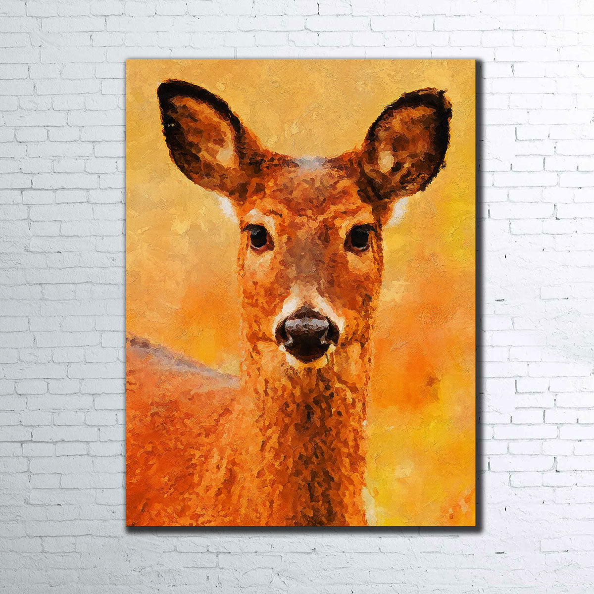 Deer 2 Painting Wall Art