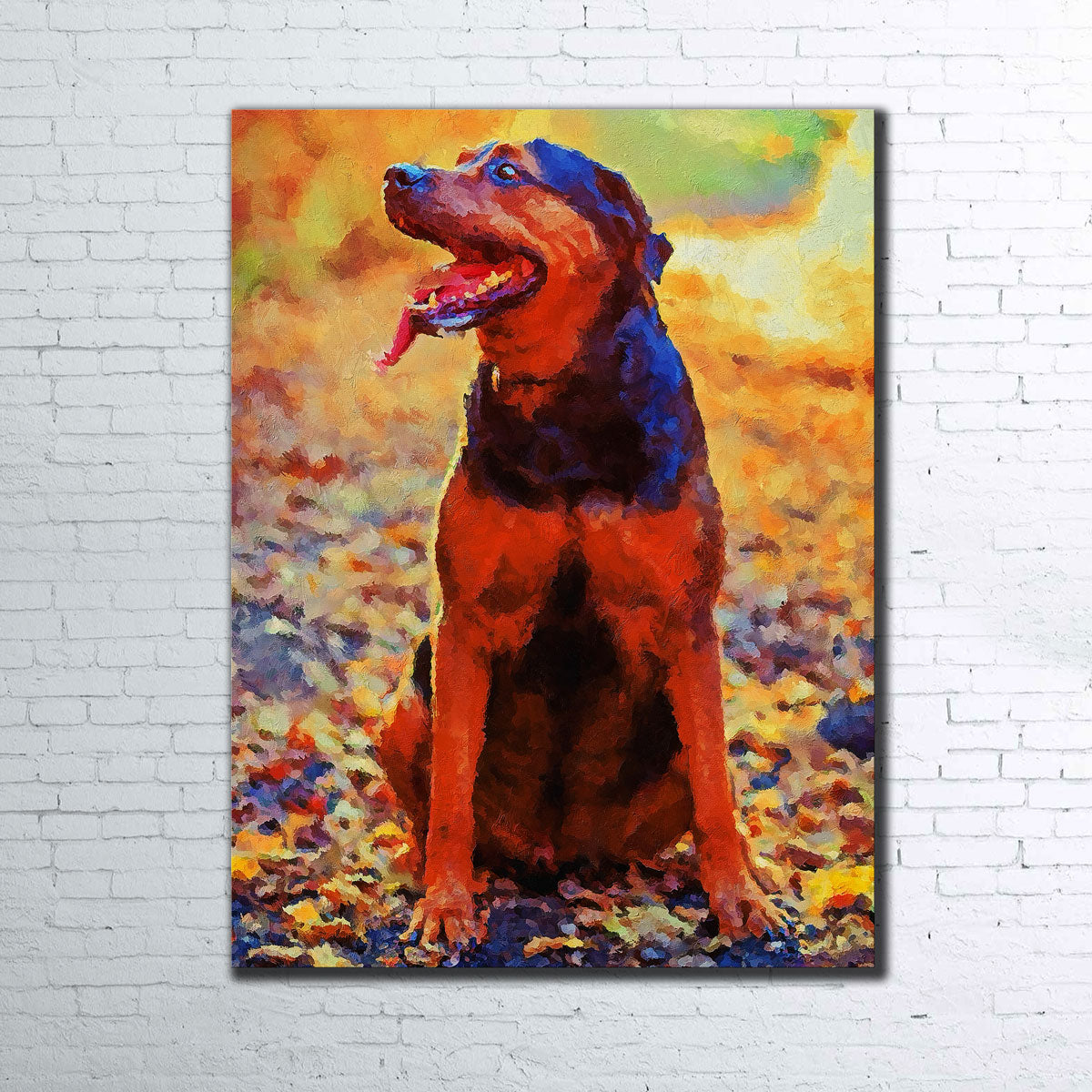 Dog 1 Painting Wall Art