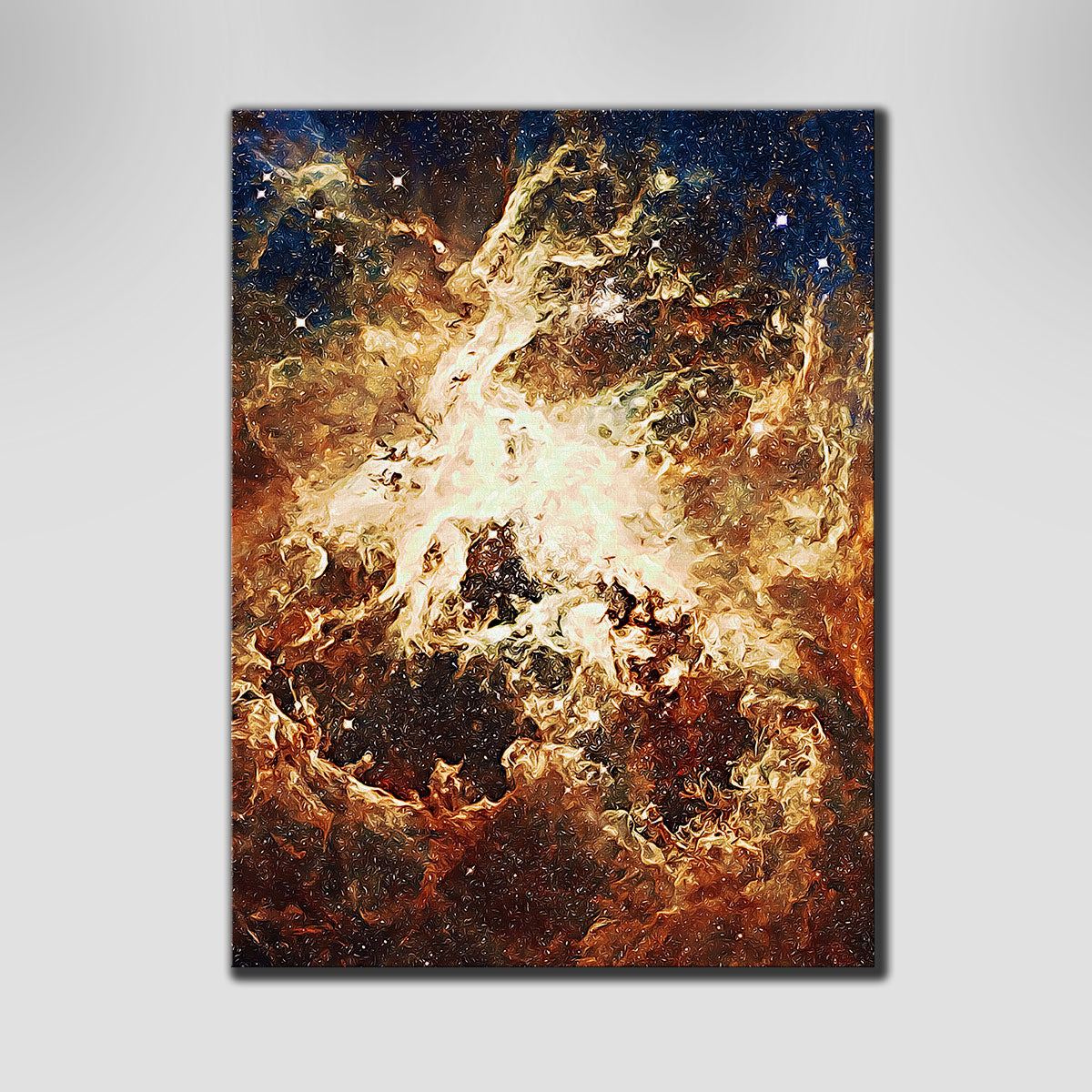 Ember of Stars Vertical Wall Art