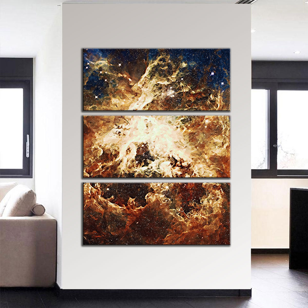 Ember of Stars Vertical Wall Art