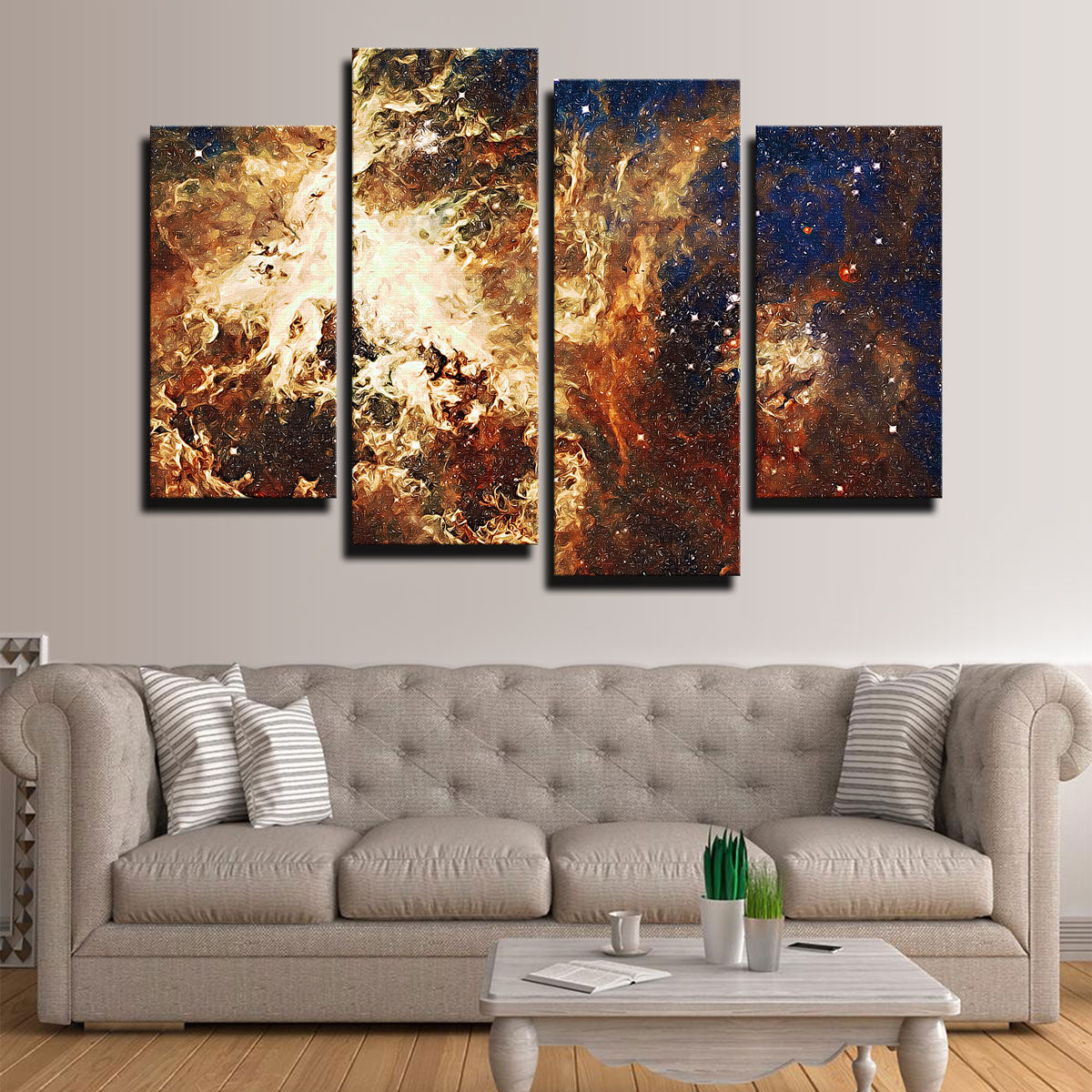 Embers Of Stars Wall Art