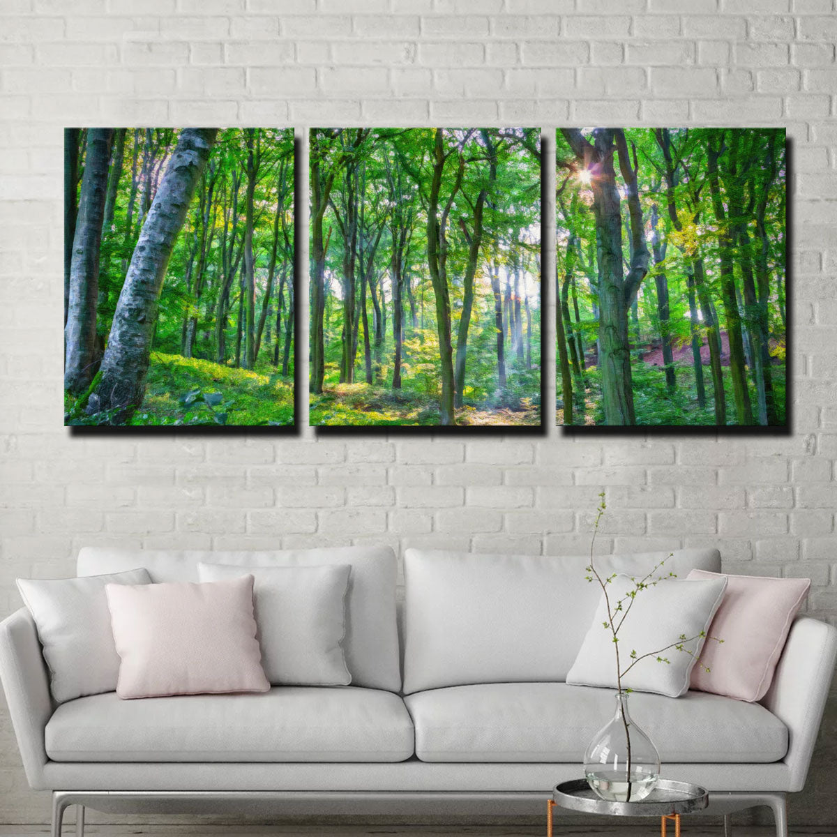 Emerald Forest Wall Art
