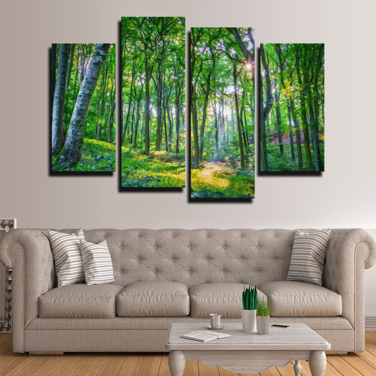Emerald Forest Wall Art