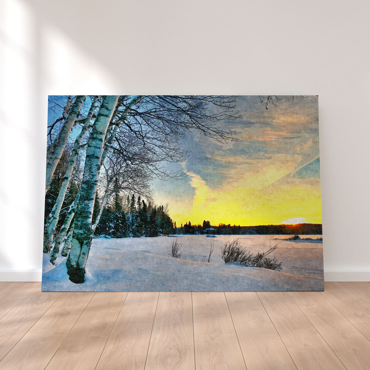 End Of A Winter's Day Wall Art