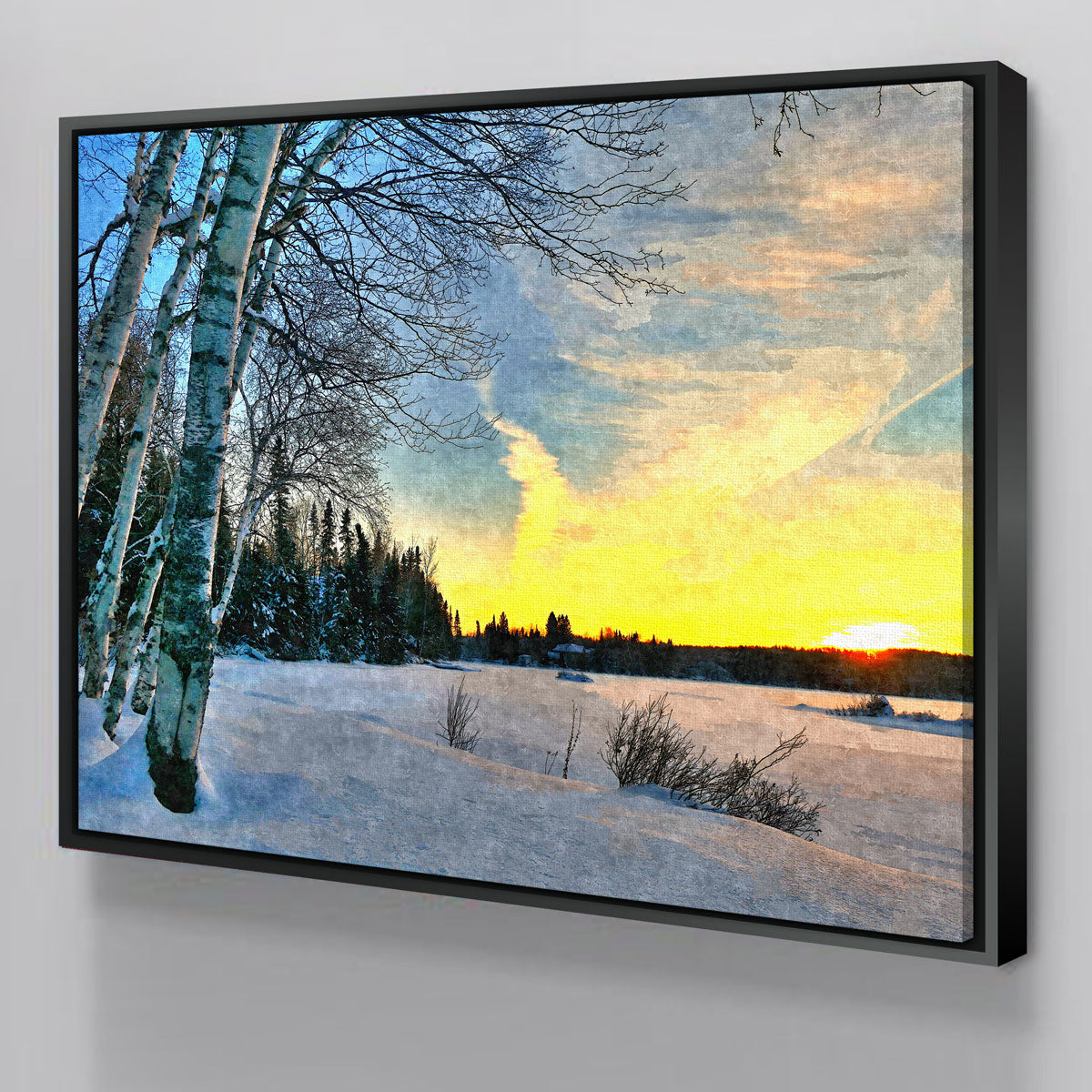 End Of A Winter's Day Wall Art