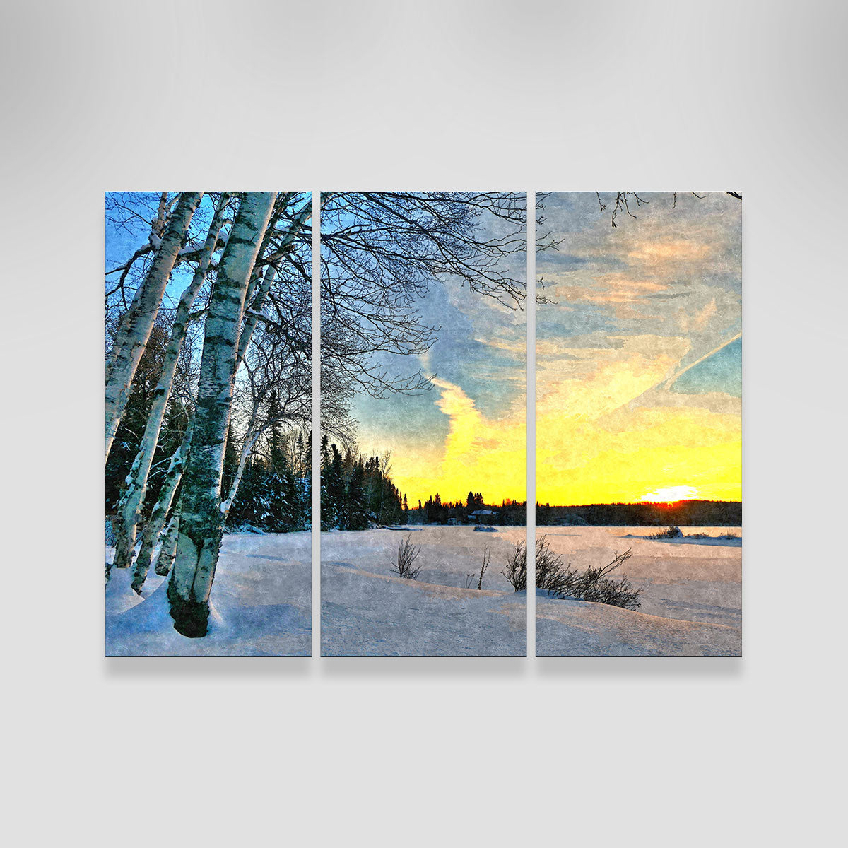 End Of A Winter's Day Wall Art