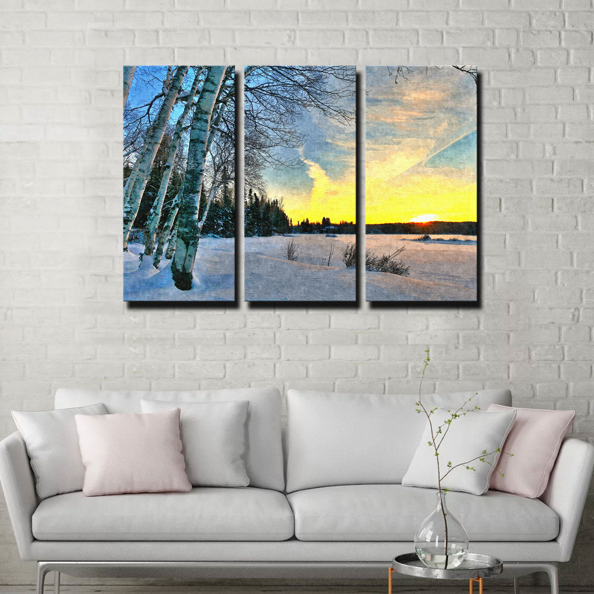 End Of A Winter's Day Wall Art