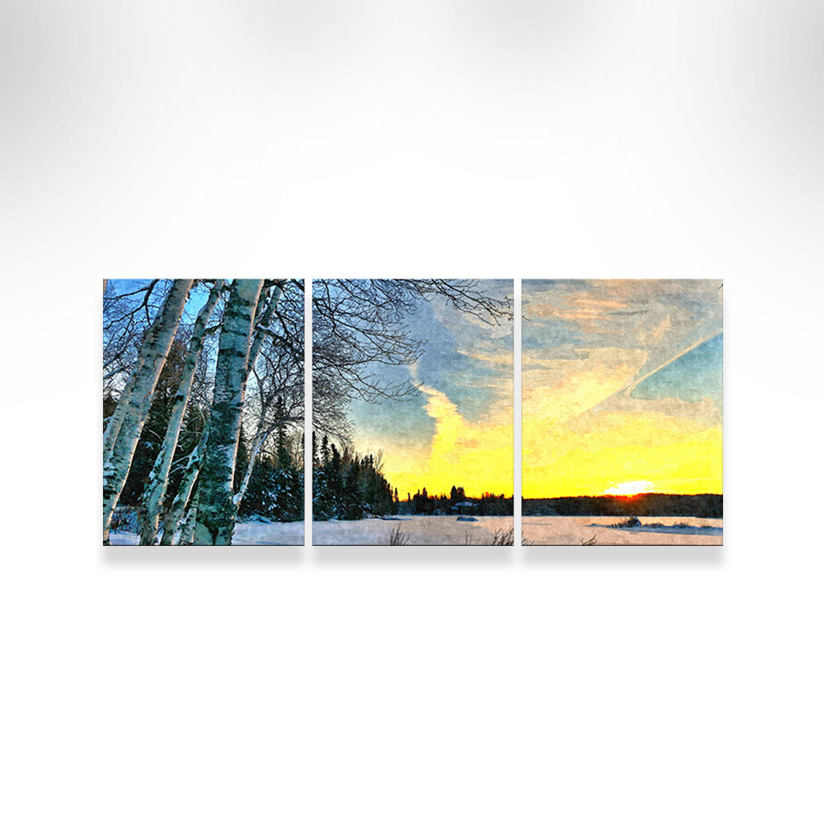 End Of A Winter's Day Wall Art