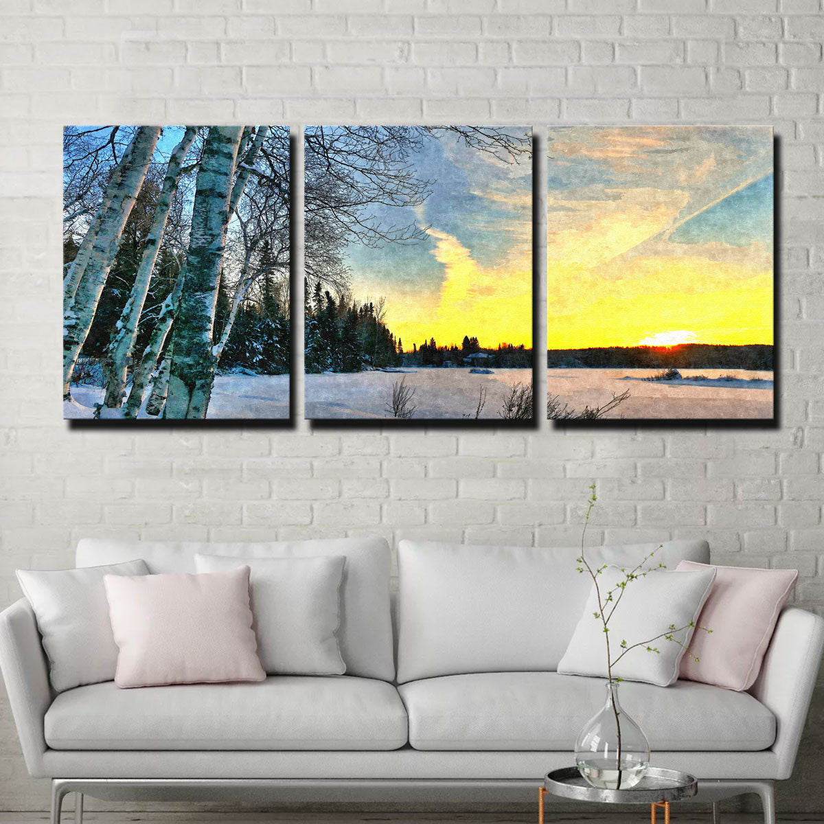 End Of A Winter's Day Wall Art