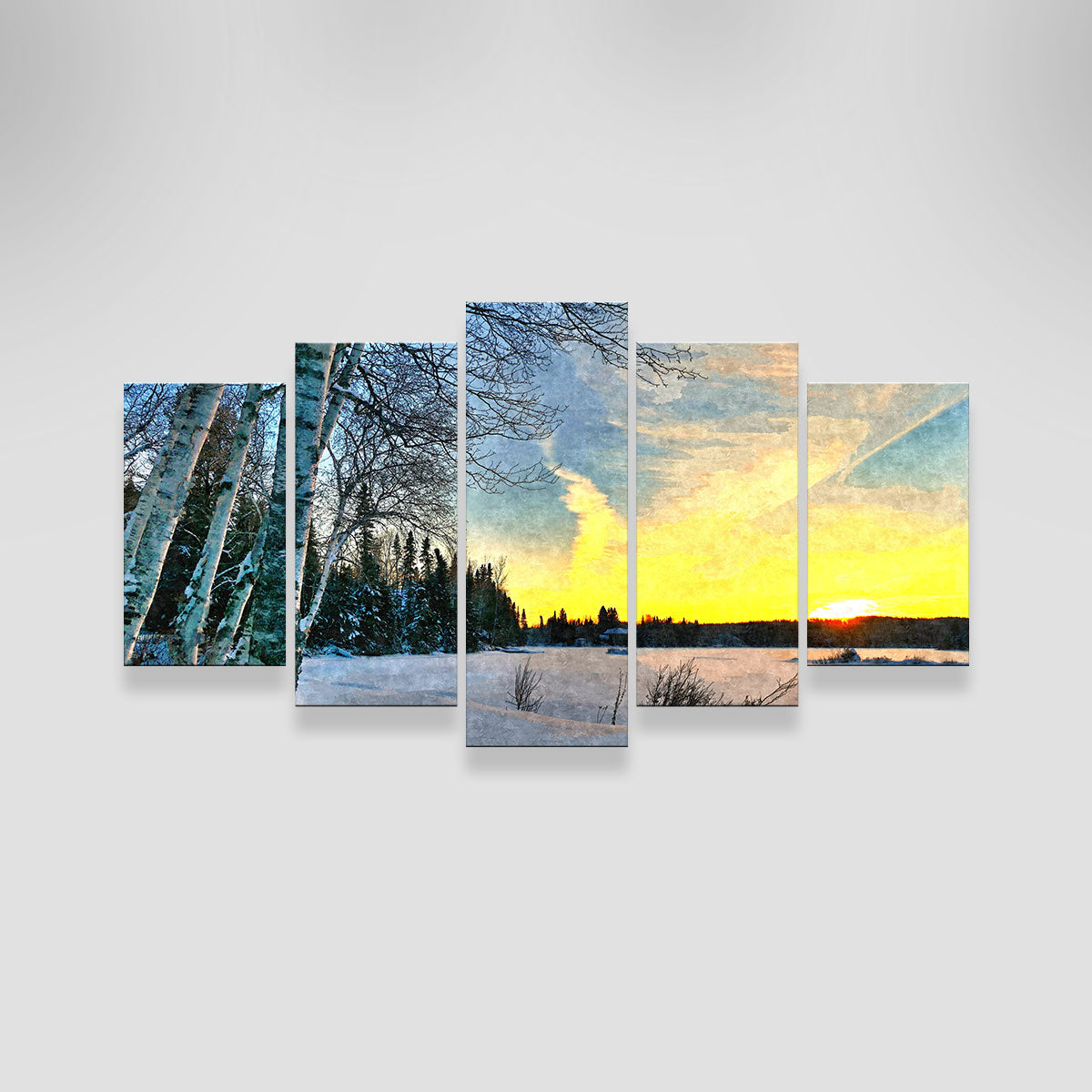 End Of A Winter's Day Wall Art