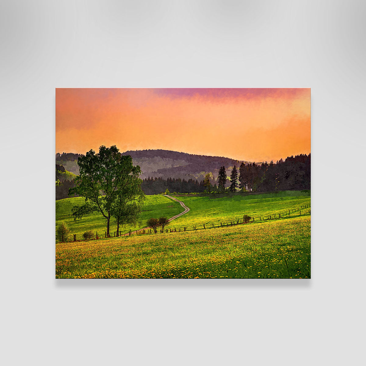 Evening Pasture Wall Art