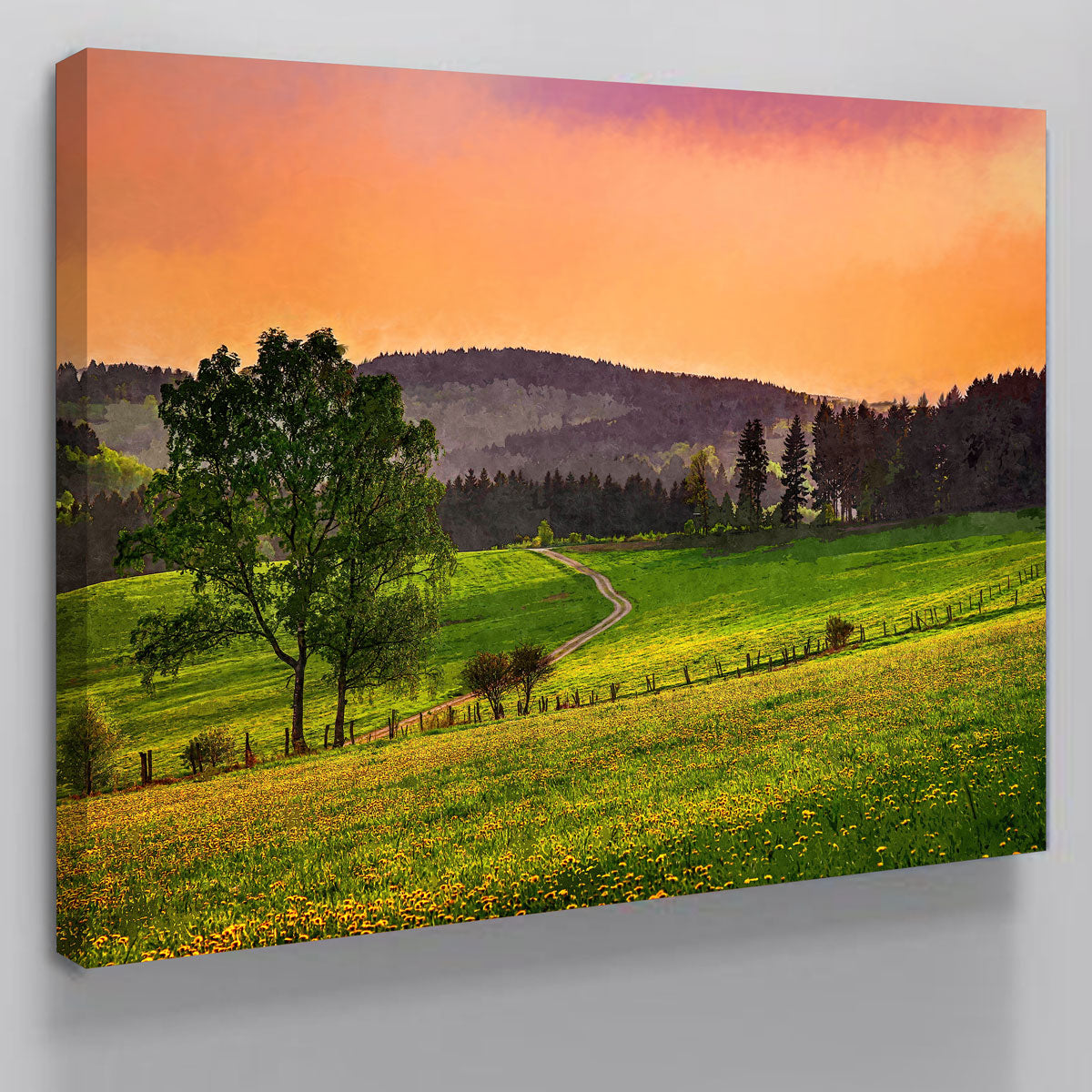 Evening Pasture Wall Art