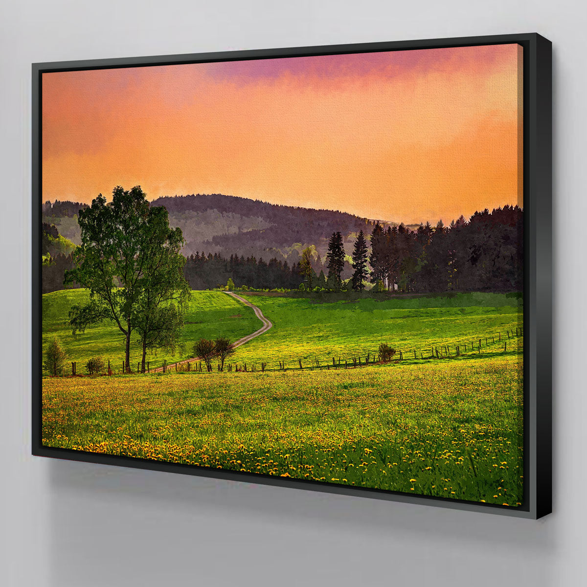 Evening Pasture Wall Art