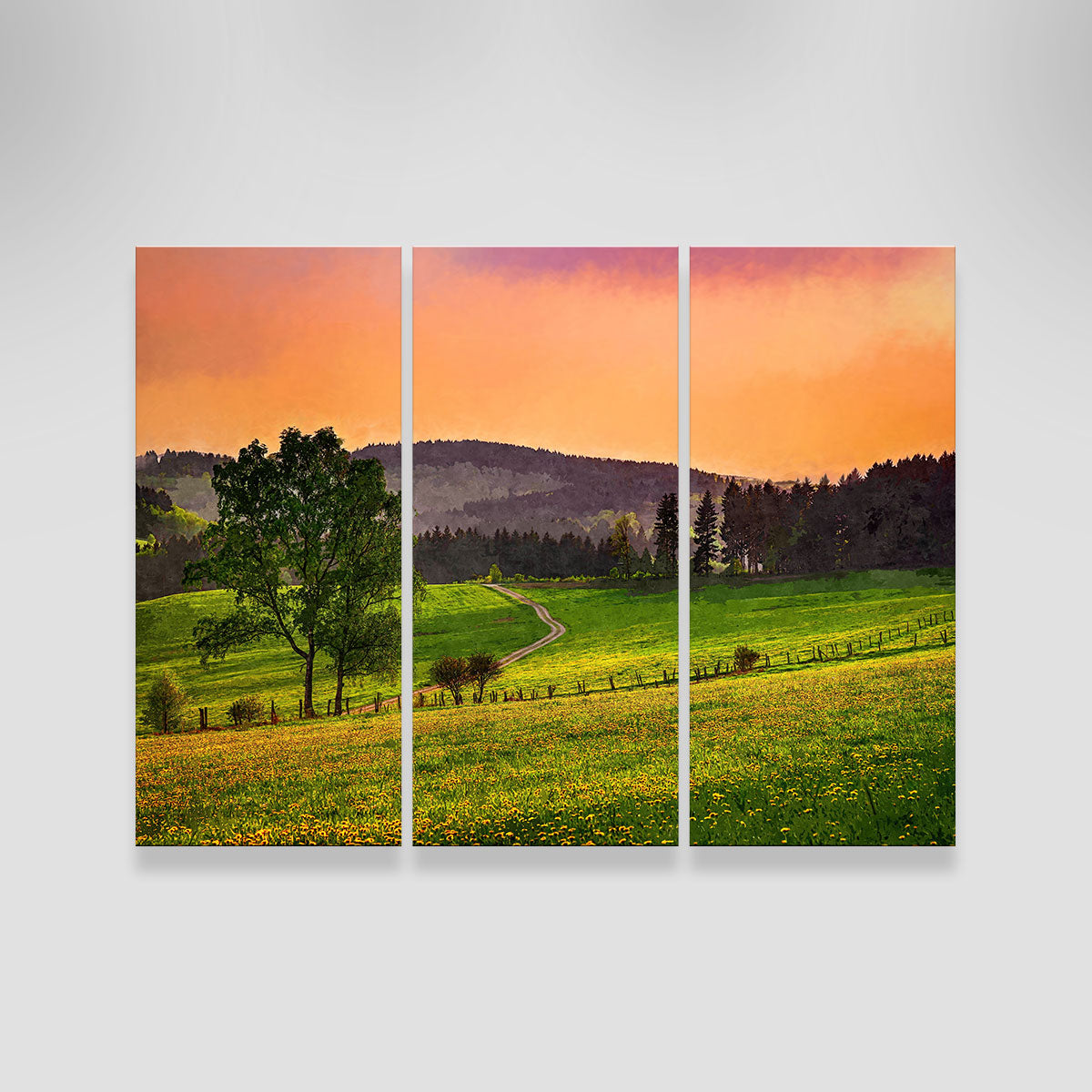 Evening Pasture Wall Art